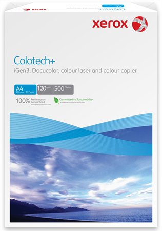 XEROX másolópapír, A4, 120 g, Colotech+