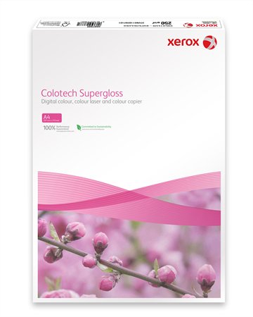 XEROX másolópapír, A4, 250 g, Colotech+, Supergloss