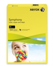 XEROX másolópapír, színes, A4, 80 g, Symphony, intenzív napsárga