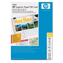 HP fotópapír, tintasugaras, A4, 180 g, kétoldalas, matt, Superior, Q6592A