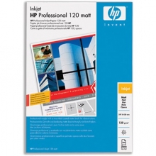 HP fotópapír, tintasugaras, A3, 120 g, kétoldalas, matt, Professzionális, Q6594A