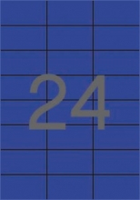 APLI etikett, A4, 70x37 mm, 3 pályás, kék