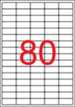 APLI etikett, A4, 35,6x16,9 mm, 5 pályás, eltávolítható, kerekített sarkú APLI etikett, A4, 35,6x16,9 mm, 5 pályás, eltávolítható, kerekített sarkú