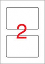 APLI etikett, A4, 150x100 mm, laminált APLI etikett, A4, 150x100 mm, laminált
