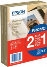 EPSON fotópapír, tintasugaras, 10x15 cm, 255 g, fényes, 2x40 lap, S042167