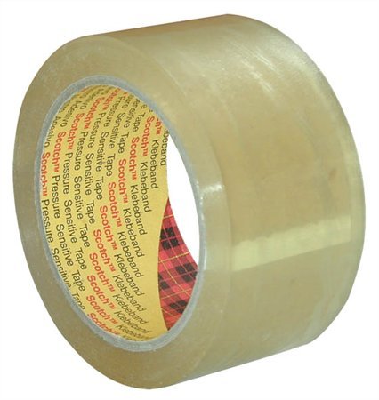 3M SCOTCH dobozzáró ragasztószalag, 50 mm x 66 m, átlátszó