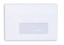 VICTORIA boríték, LC6 (114x162 mm), öntapadós, jobb ablakos