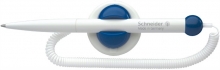 SCHNEIDER ügyféltoll, 0,8 mm, Klick-Fix-Pen, fehér/kék