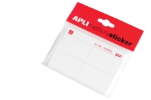 APLI öntapadó címketömb, 50x30 mm, 200 címke/tömb, Memory Sticker, azonosítócímke
