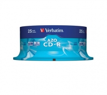 VERBATIM CD-R, 700 MB, 80 min, 52x, hengeren (DataLifePlus - Super AZO)