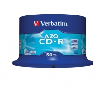 VERBATIM CD-R, 700 MB, 80 min, 52x, hengeren (DataLifePlus - Super AZO)