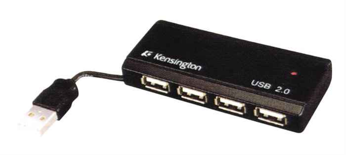 KENSINGTON USB elosztó-HUB, 4 port, Mini Pocket Hub