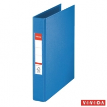 ESSELTE gyűrűskönyv, A5, 42 mm, 2 gyűrűs, PP/PP, Standard, Vivida, kék