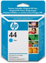 HP 51644CE tintapatron, Designjet 350c/450c, kék, Nr. 44
