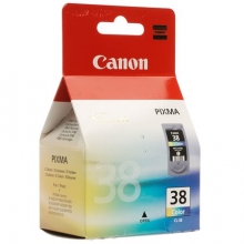 CANON CL-38 tintapatron, Pixma iP1800/2500/MP210, színes, 3*3ml
