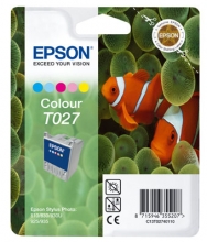 EPSON T02740110 tintapatron, St. Photo 820, St. Color 925, színes, 46ml