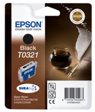 EPSON T03214010  tintapatron, St. C70/C80, fekete, 33ml