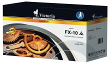 VICTORIA FX-10 lézertoner, i-SENSYS MF4010/4120/4140, fekete, 2K