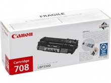 CANON CRG-708S lézertoner, i-SENSYS LBP 3300/3360 nyomtatókhoz, fekete, 2,5K