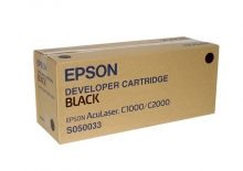 EPSON C13S050033 lézertoner, Aculaser C1000, nyomtatóhoz, fekete, 6K