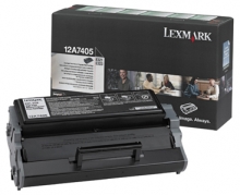 LEXMARK 12A7405 lézertoner, Optra E321/323 nyomtatókhoz, fekete, 6K