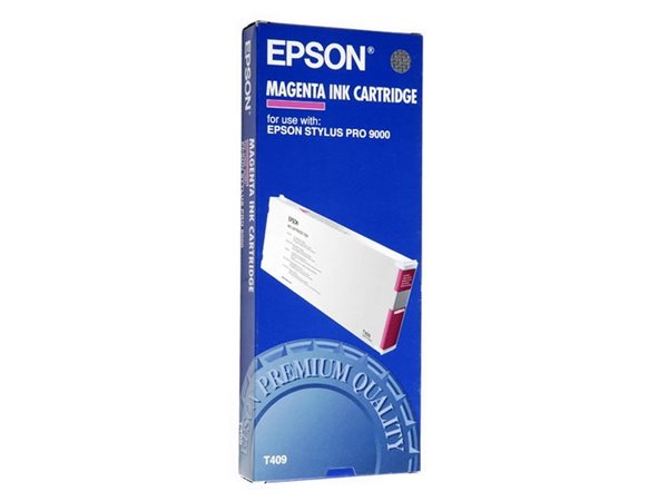 EPSON T409011 tintapatron, StylusPro 9000, vörös, 220ml