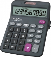 TRULY számológép, asztali, 10 digit, 833-10