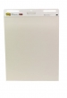 3M POSTIT flipchart papír, 63,5x77,5 cm, 30 lap, öntapadó, Meeting Chart, fehér