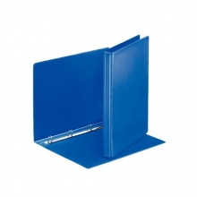 ESSELTE gyűrűskönyv, A4, 25 mm, 4 gyűrűs, PP/PP, panorámás, kék