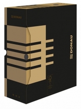 DONAU archiváló doboz, A4, 120 mm, karton, natúr