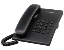 PANASONIC telefon, vezetékes, KX-TS500HG fekete