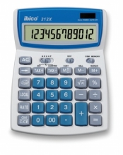 IBICO számológép, asztali, 12 digit, 212X