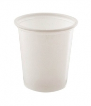 PROPACK műanyag pohár, 1 dl, fehér