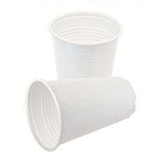 PROPACK műanyag pohár, 2 dl, fehér