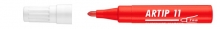 ICO flipchart marker, 3 mm, Artip 11, kúpos, piros
