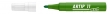 ICO flipchart marker, 3 mm, Artip 11, kúpos, zöld