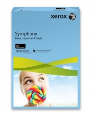 XEROX másolópapír, színes, A4, 160 g, Symphony, középkék