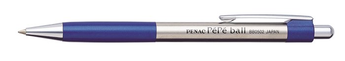 PENAC golyóstoll, 0,7 mm, nyomógombos, PéPé, kék