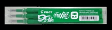 PILOT rollerbetét, 0,25 mm, törölhető, Frixion Clicker, zöld
