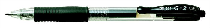 PILOT zseléstoll, 0,32 mm, G-2, nyomógombos, fekete