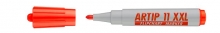 ICO flipchart marker, 1-3 mm, Artip 11 XXL, kúpos, piros