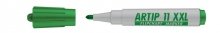 ICO flipchart marker, 1-3 mm, Artip 11 XXL, kúpos, zöld