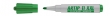 ICO flipchart marker, 1-3 mm, Artip 11 XXL, kúpos, zöld