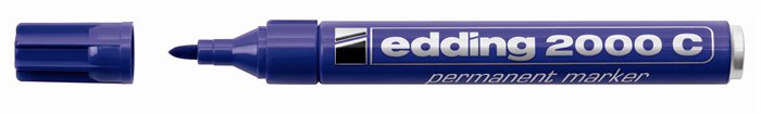 EDDING alkoholos marker, 1,5-3 mm, ED 2000, kúpos, lila