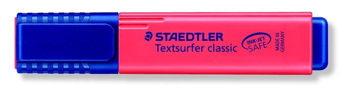 STAEDTLER szövegkiemelő, 1-5 mm, piros