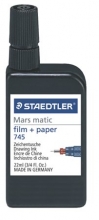 STAEDTLER tustinta, 22 ml, Mars Matic, fekete