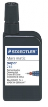 STAEDTLER tustinta, 22 ml, Mars Matic, fekete
