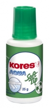 KORES hibajavító festék, Aqua Soft Tip, 20 ml,vízbázisú, szivacsos