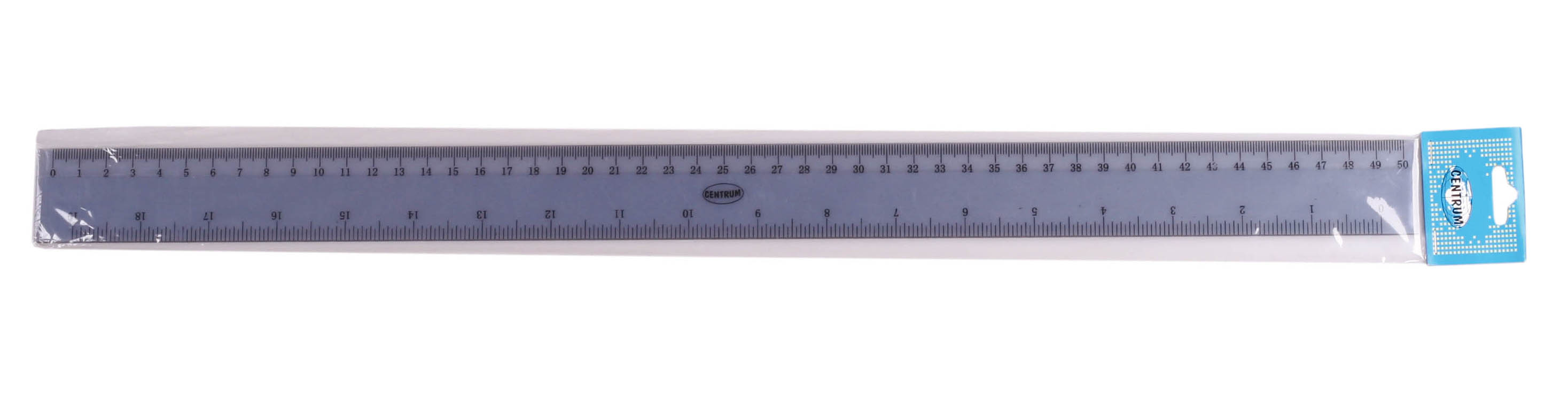 CENTRUM vonalzó, műanyag, 50 cm