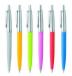 ICO golyóstoll, 0,7 mm, nyomógombos, vegyes tolltest, Polo, kék